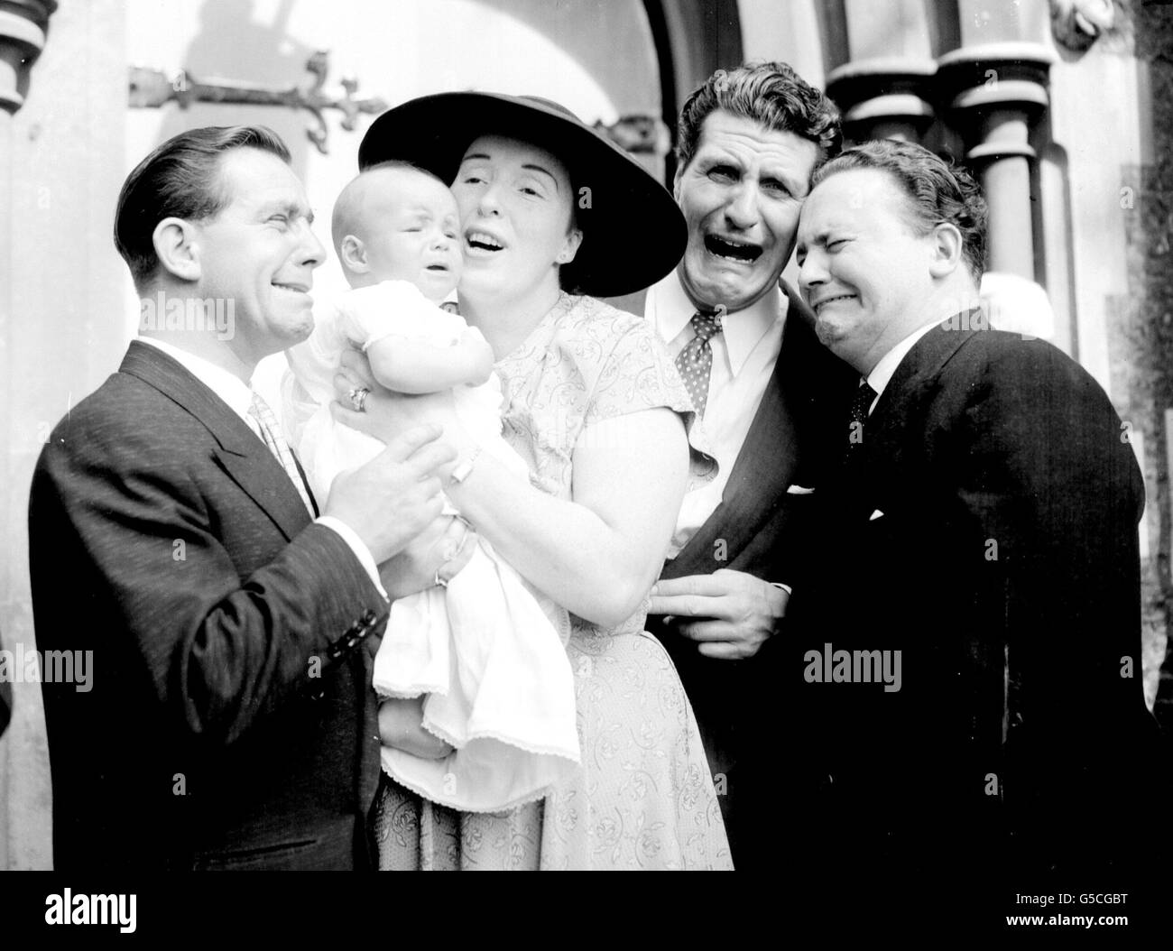 Norman Sagesse, Tommy Cooper et Harry Secombe. Banque D'Images