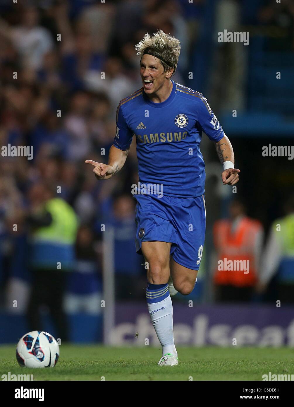 Soccer - Barclays Premier League - Chelsea v Lecture - Stamford Bridge Banque D'Images