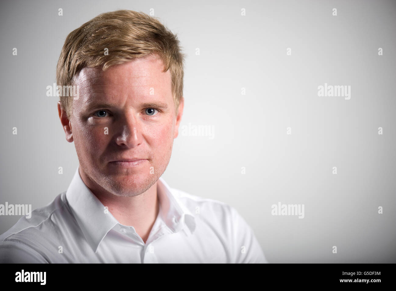 Football - les responsables de la ligue de football présentent 2012/13 - Stade Galpharm. Eddie Howe, responsable de Burnley Banque D'Images