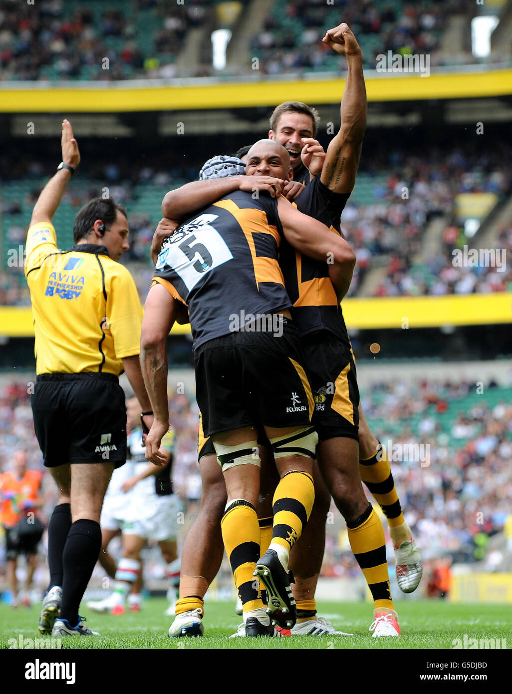 Rugby Union - Aviva Premiership - London Wasps v Harlequins - Twickenham Banque D'Images