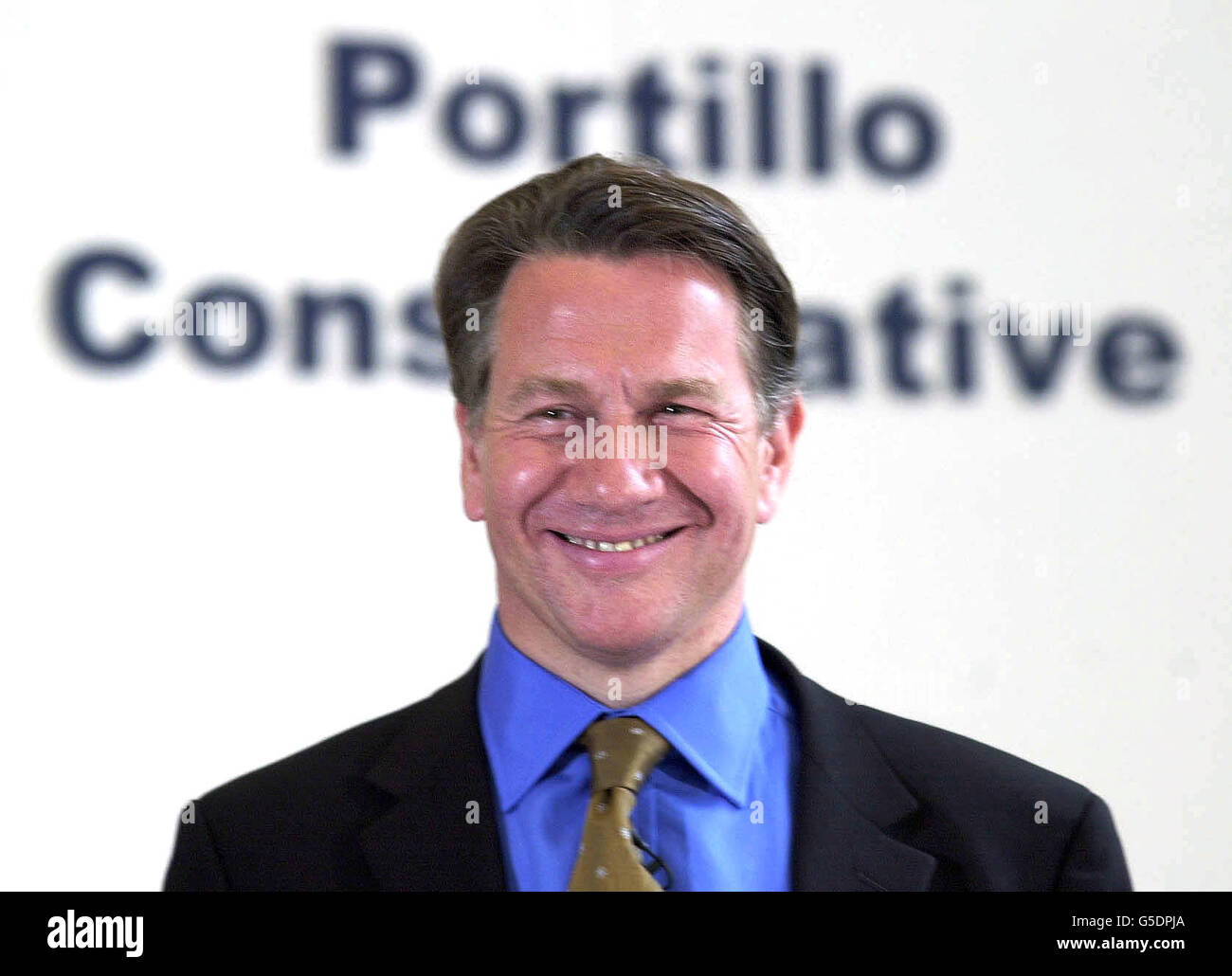 Leadership conservateur Portillo Banque D'Images