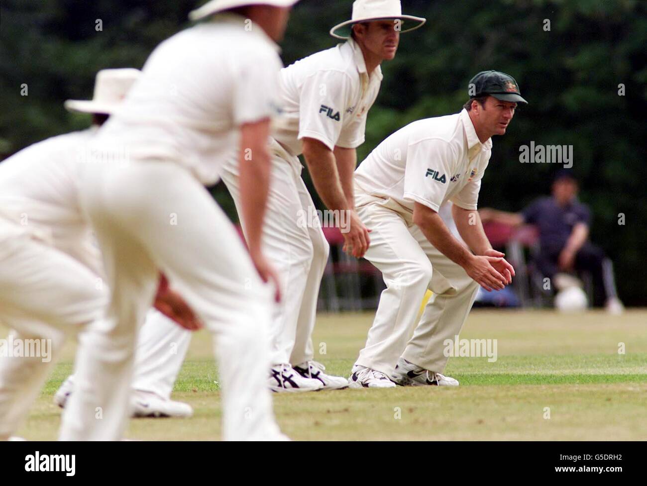 MCC v Australie Waugh Banque D'Images