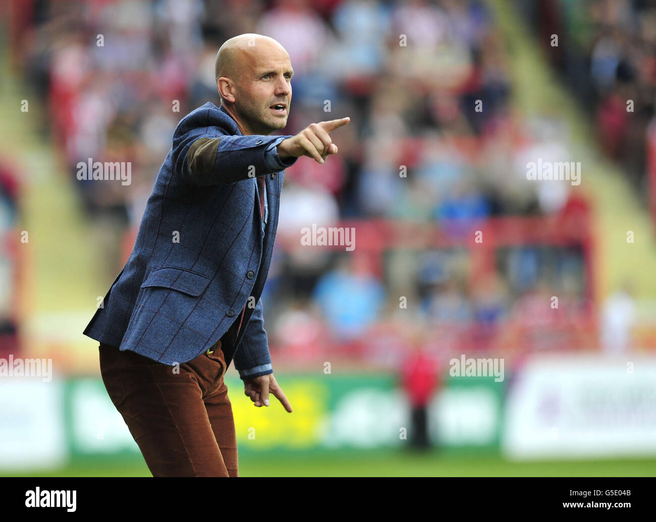 Football - npower football League 2 - Exeter City / York City - St James' Park.Paul Tisdale, directeur de la ville d'Exeter, lors du match de la npower football League Two à St James Park, à Exeter. Banque D'Images