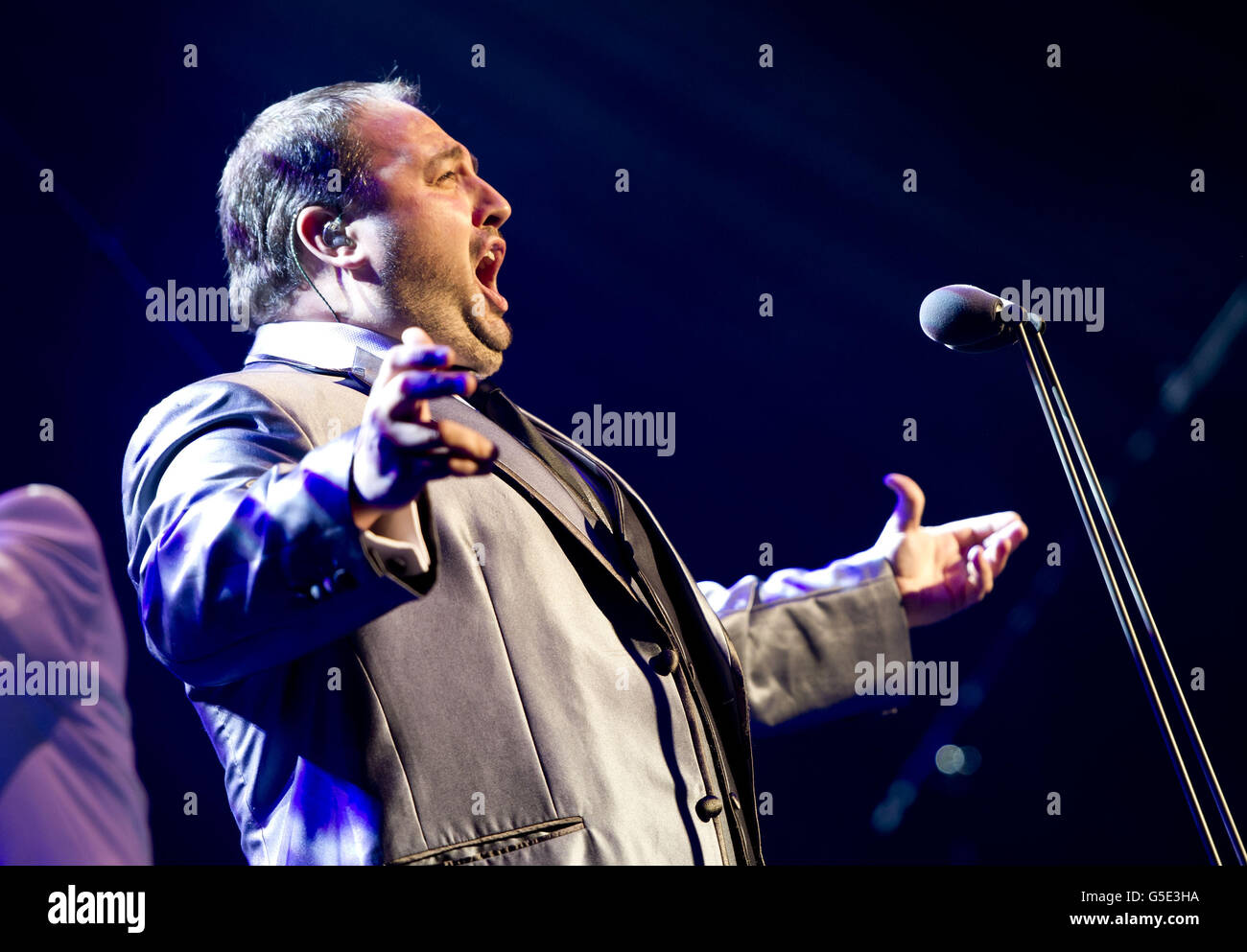 Classic FM Live - Londres.Wynne Evans se présente au Classic FM Live, au Royal Albert Hall, dans l'ouest de Londres. Banque D'Images