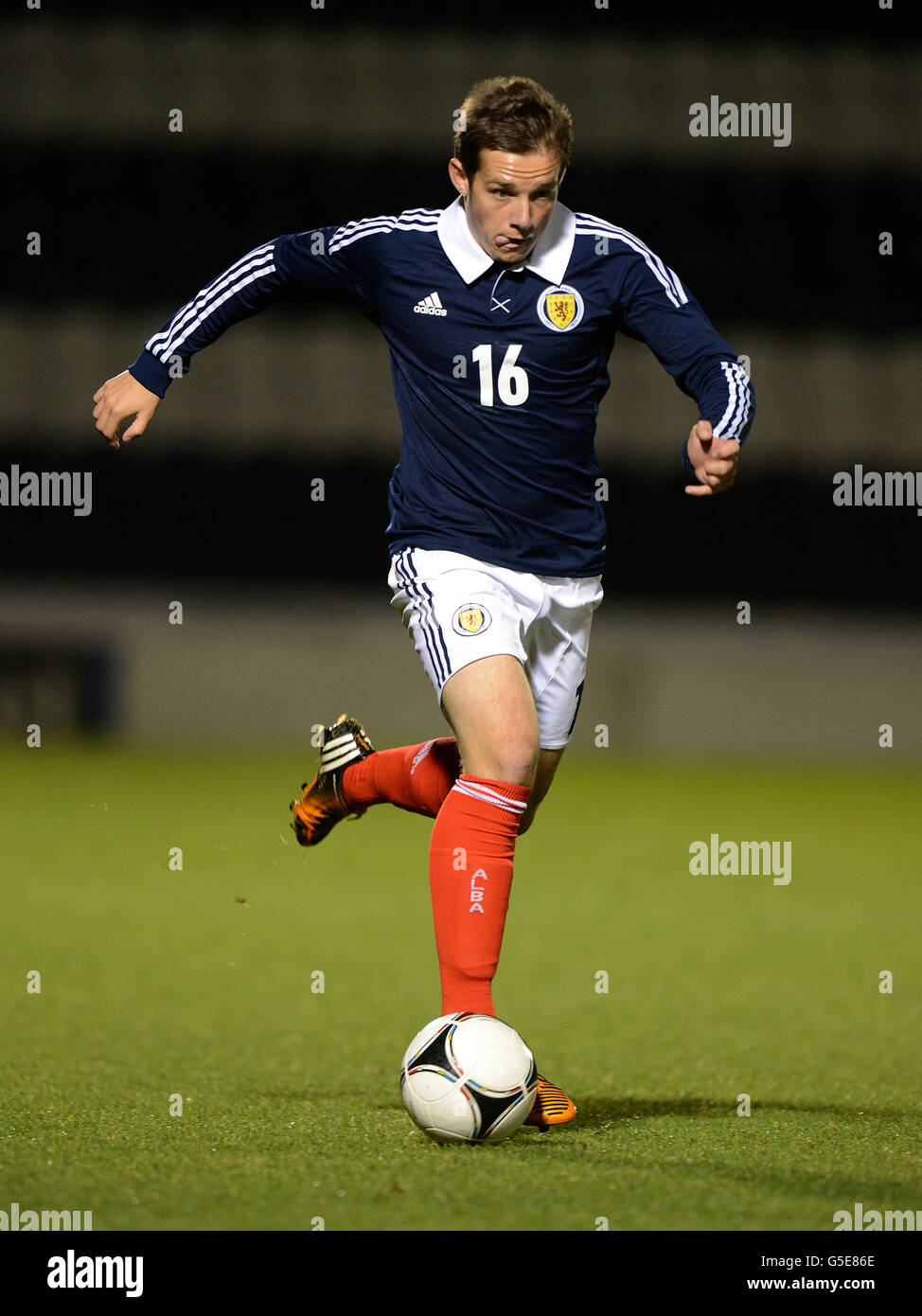 Football - UEFA EURO 2013 - Championnat des moins de 21 ans - Ecosse 10 Groupe v Luxembourg - Saint Mirren Park Banque D'Images