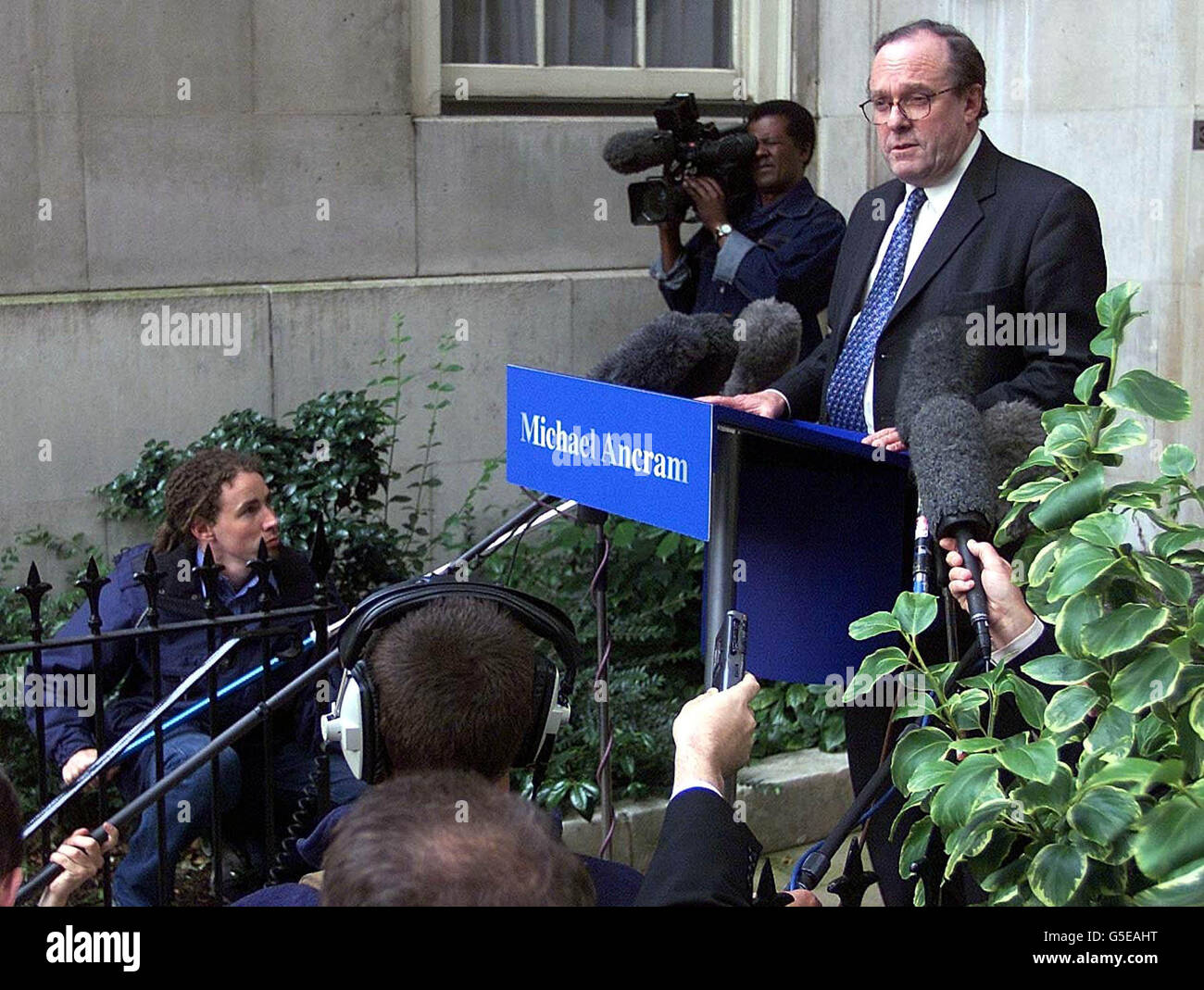 La direction du parti conservateur de Londres Ancram Banque D'Images