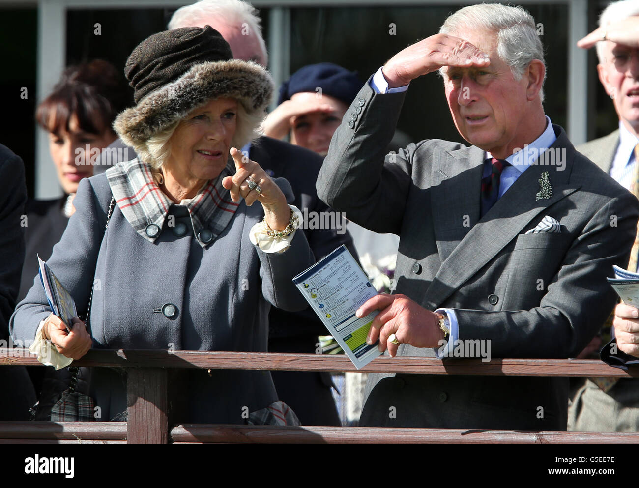 Prince de Galles en Écosse. Le prince est connu sous le nom de duc de Rothesay en Écosse. Banque D'Images