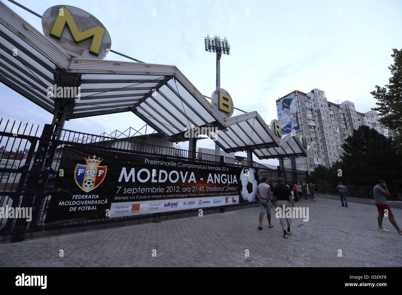 Stade de football zimbru Banque de photographies et d’images à haute