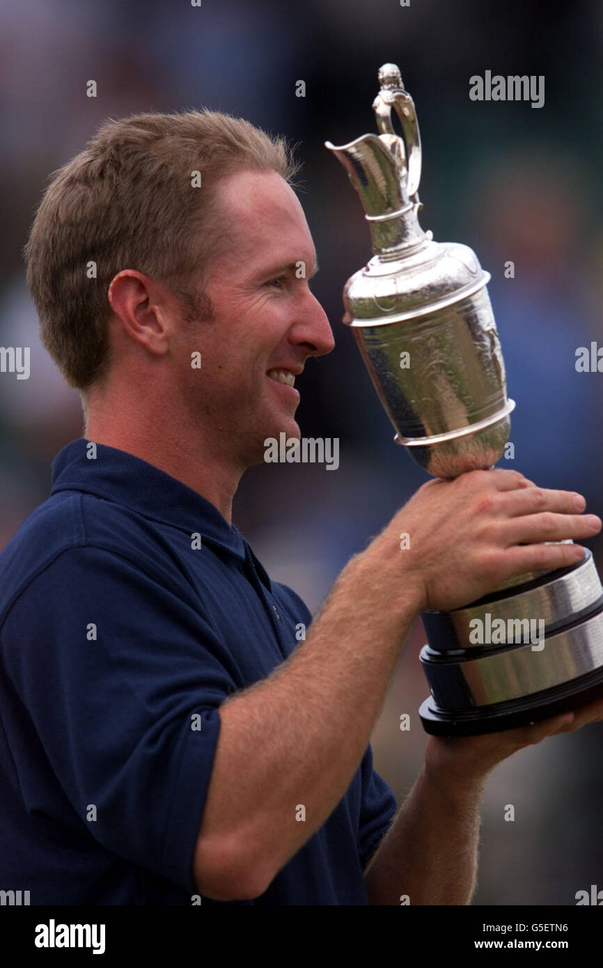 Trophée Open golf Duval Banque D'Images