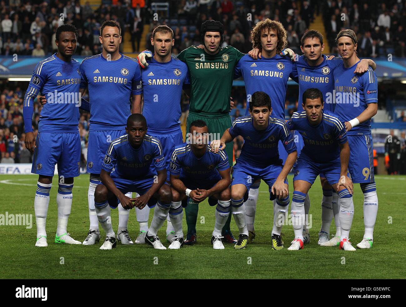 Football - Ligue des Champions - Groupe E - Chelsea v Juventus - Stamford Bridge Banque D'Images