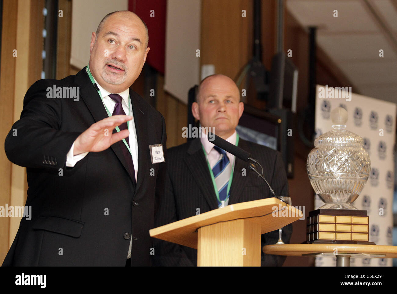 Rugby Union - réception parlementaire - Parlement écossais Banque D'Images