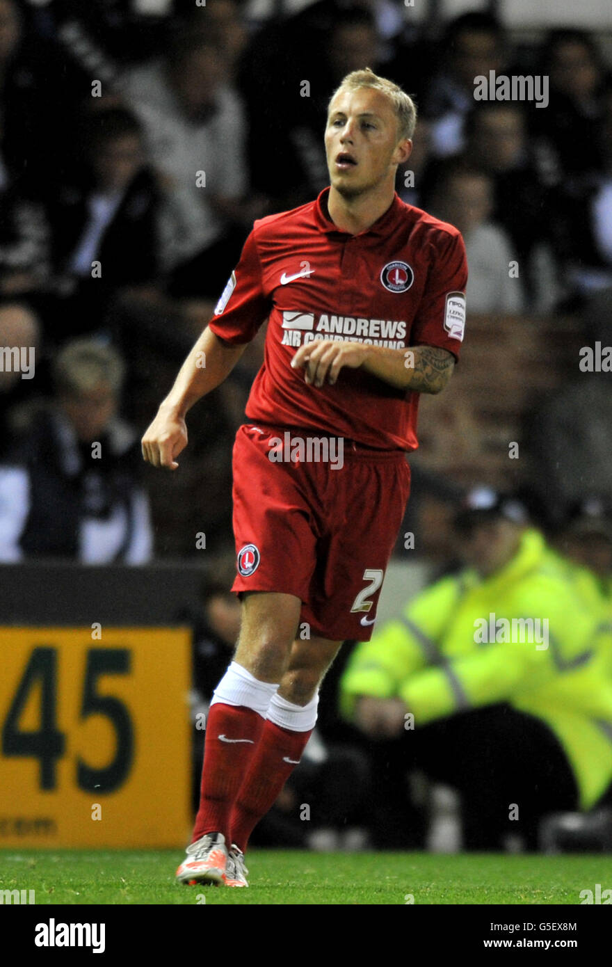 Soccer - npower Football League Championship - Derby County v Charlton Athletic - Pride Park Banque D'Images