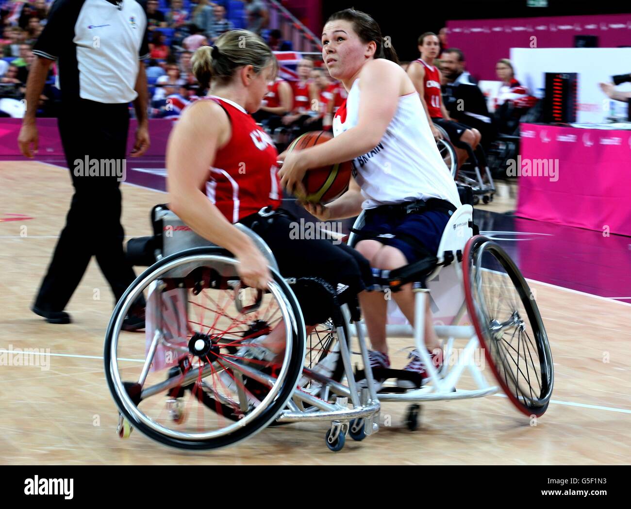 Les Jeux Paralympiques de Londres - Jour 5 Banque D'Images