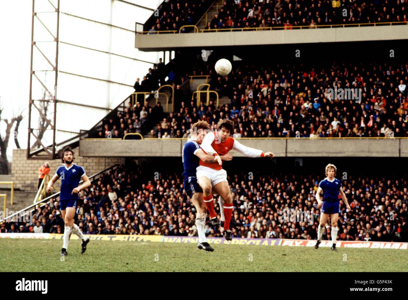 Football - Football League Division One - Chelsea v Arsenal Banque D'Images