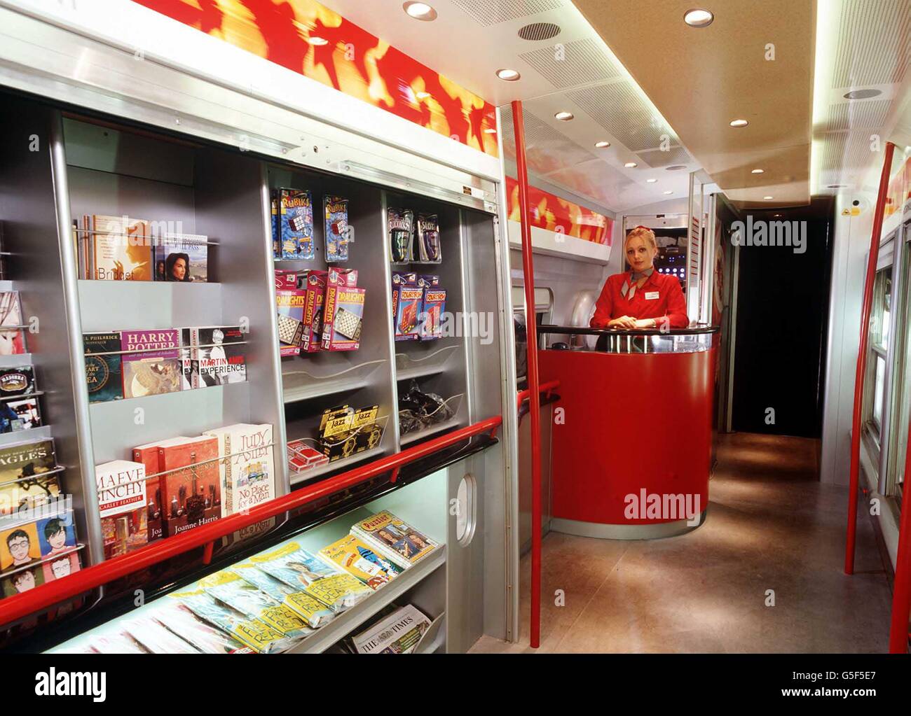 Virgin Self Service Shop Banque D'Images