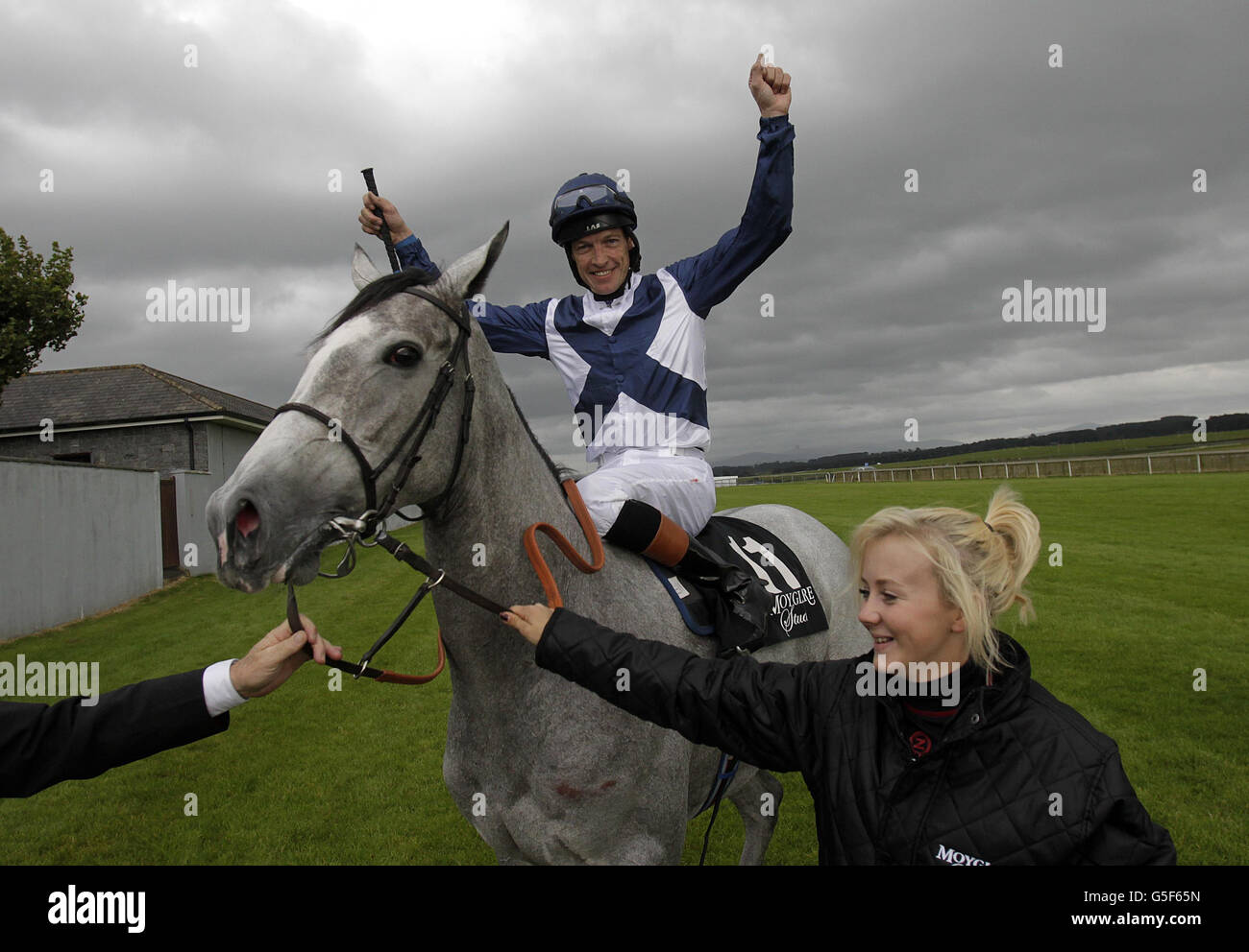 Les courses de chevaux - Moyglare Stud Stakes jour - Le Curragh Banque D'Images