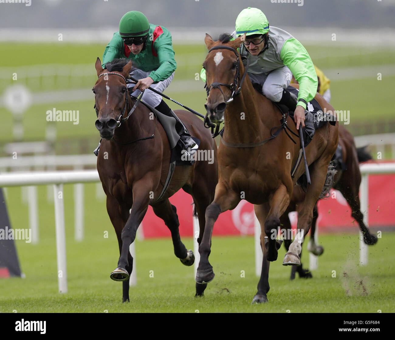 Les courses de chevaux - Moyglare Stud Stakes jour - Le Curragh Banque D'Images