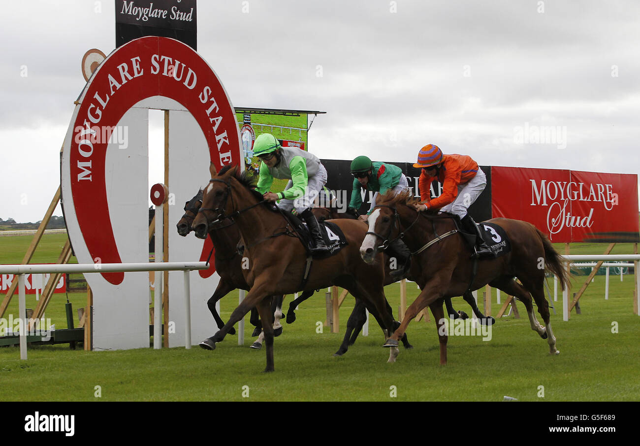 Les courses de chevaux - Moyglare Stud Stakes jour - Le Curragh Banque D'Images