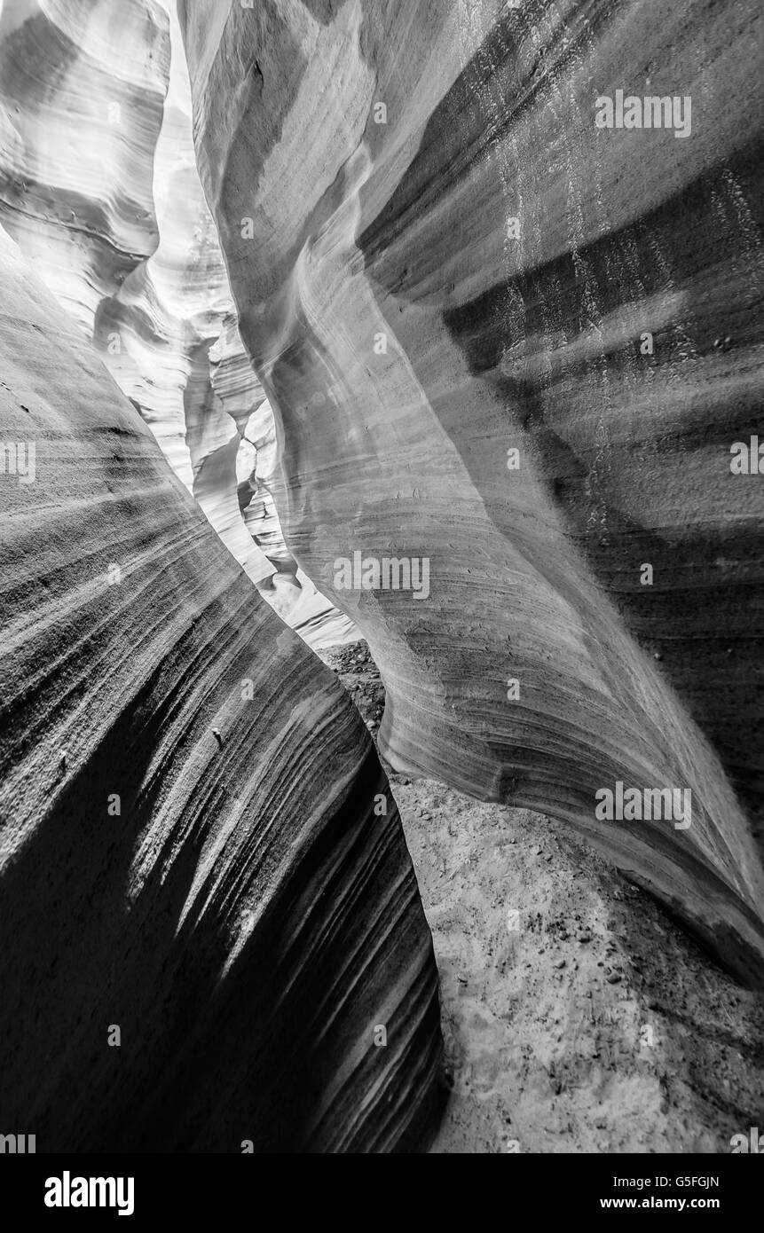 J'ai eu un superbe moment dans Antelope Canyon, Arizona. C'était tellement incroyable de découvrir cette fente canyon Banque D'Images