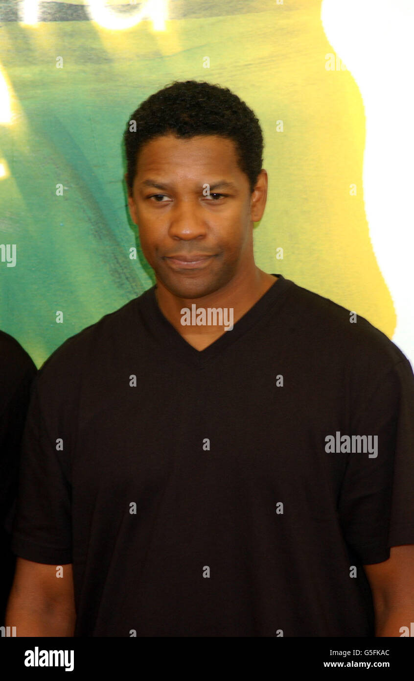 Festival du film de Venise Washington.L'acteur américain Denzel Washington au 58e Festival du film de Venise en Italie. Banque D'Images