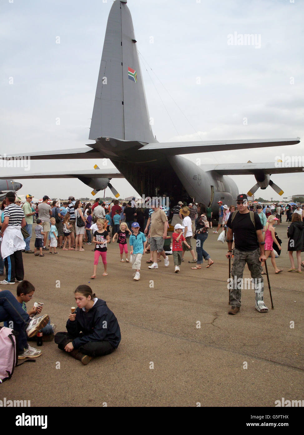 2011 Air Force Base et le mode de vie de l'aéronautique Waterkloof Expo. Banque D'Images
