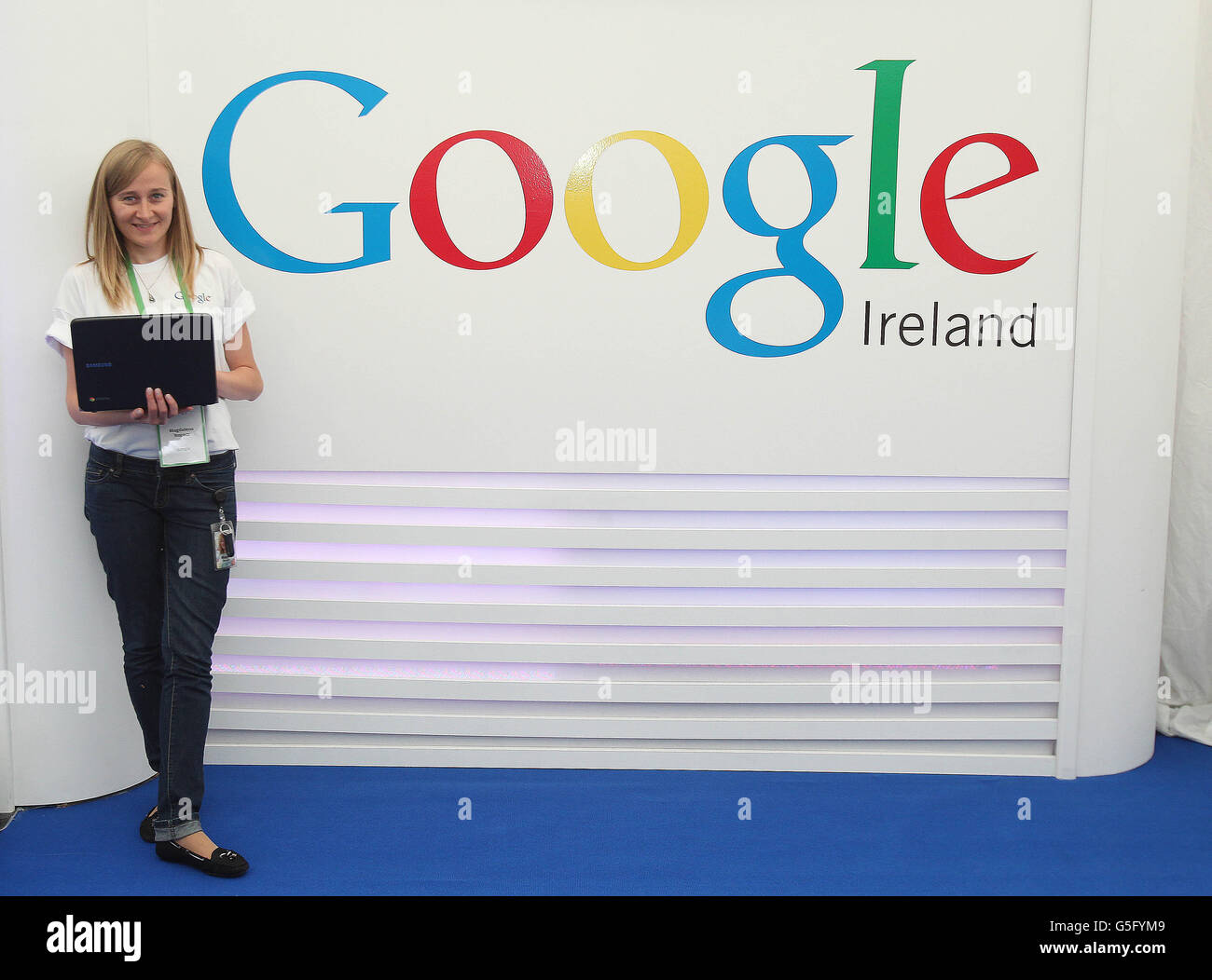 Le centre de données de Google a ouvert ses portes à Dublin Banque D'Images