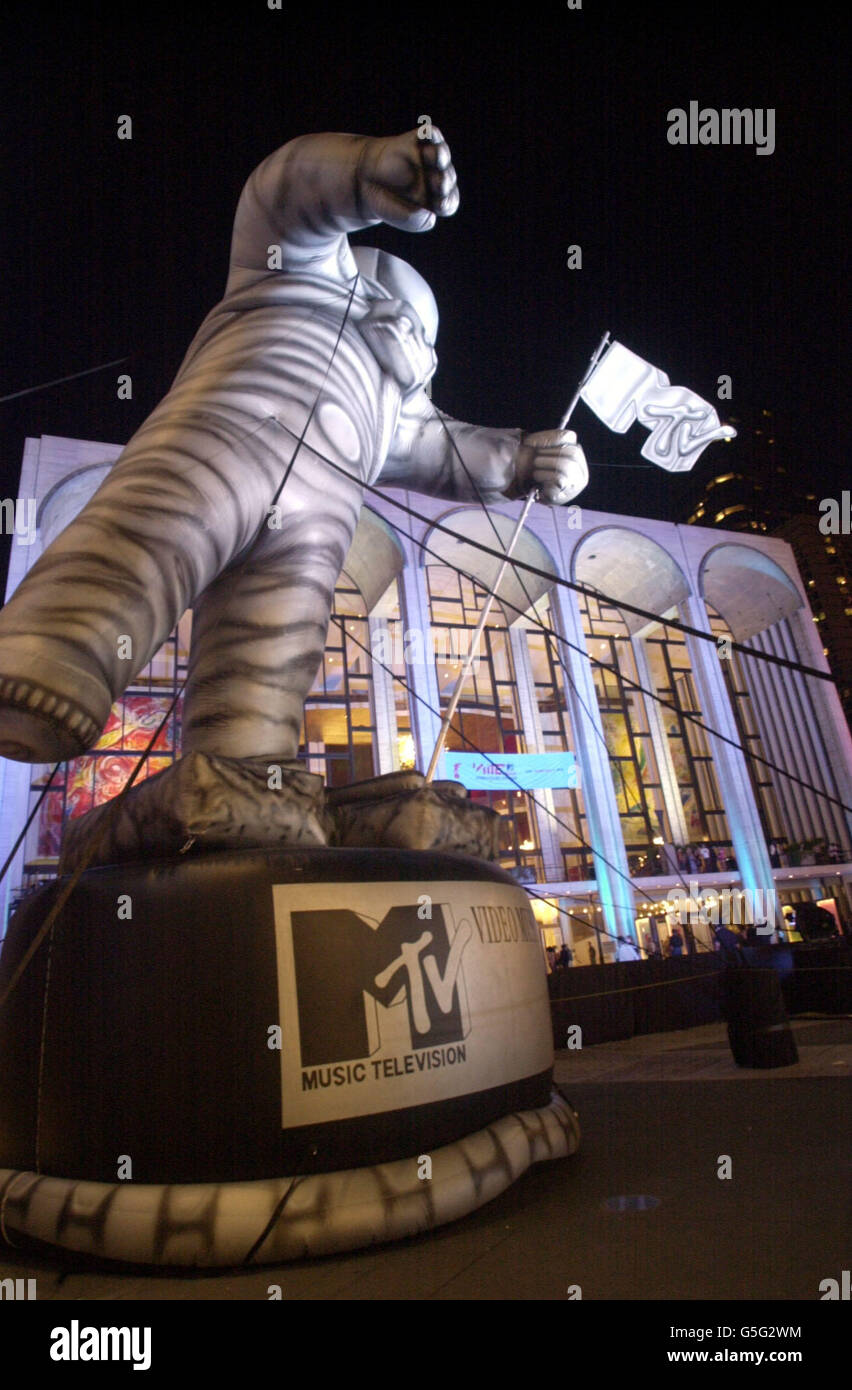 Metropolitan Opera House de New York, site des MTV Music Video Awards. Banque D'Images