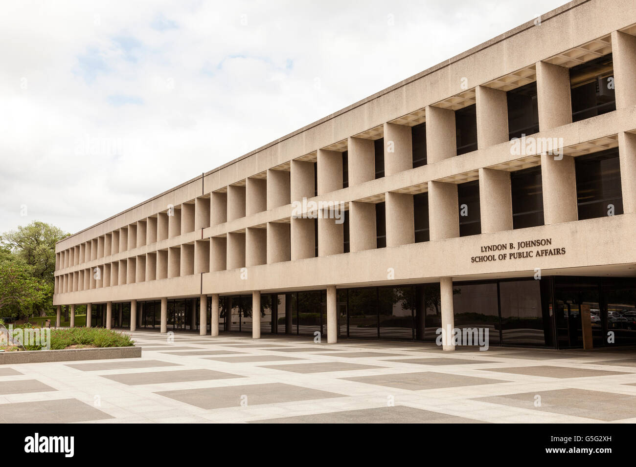 School of Public Affairs à Austin, Texas Banque D'Images