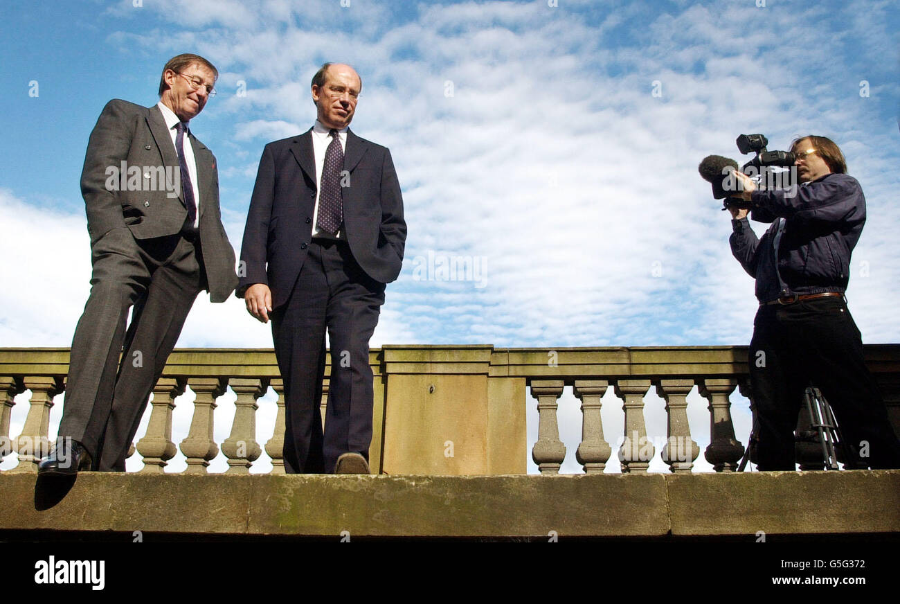 Royal Halifax Bank of Scotland fusion Banque D'Images