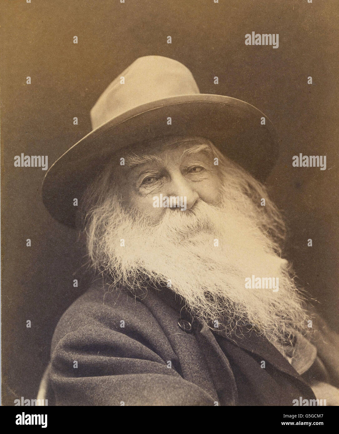 George C. Cox - Walt Whitman Banque D'Images