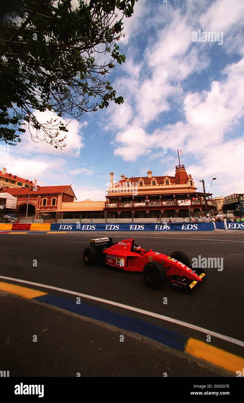GRAND PRIX D'AUSTRALIE.GERHARD BERGER Banque D'Images