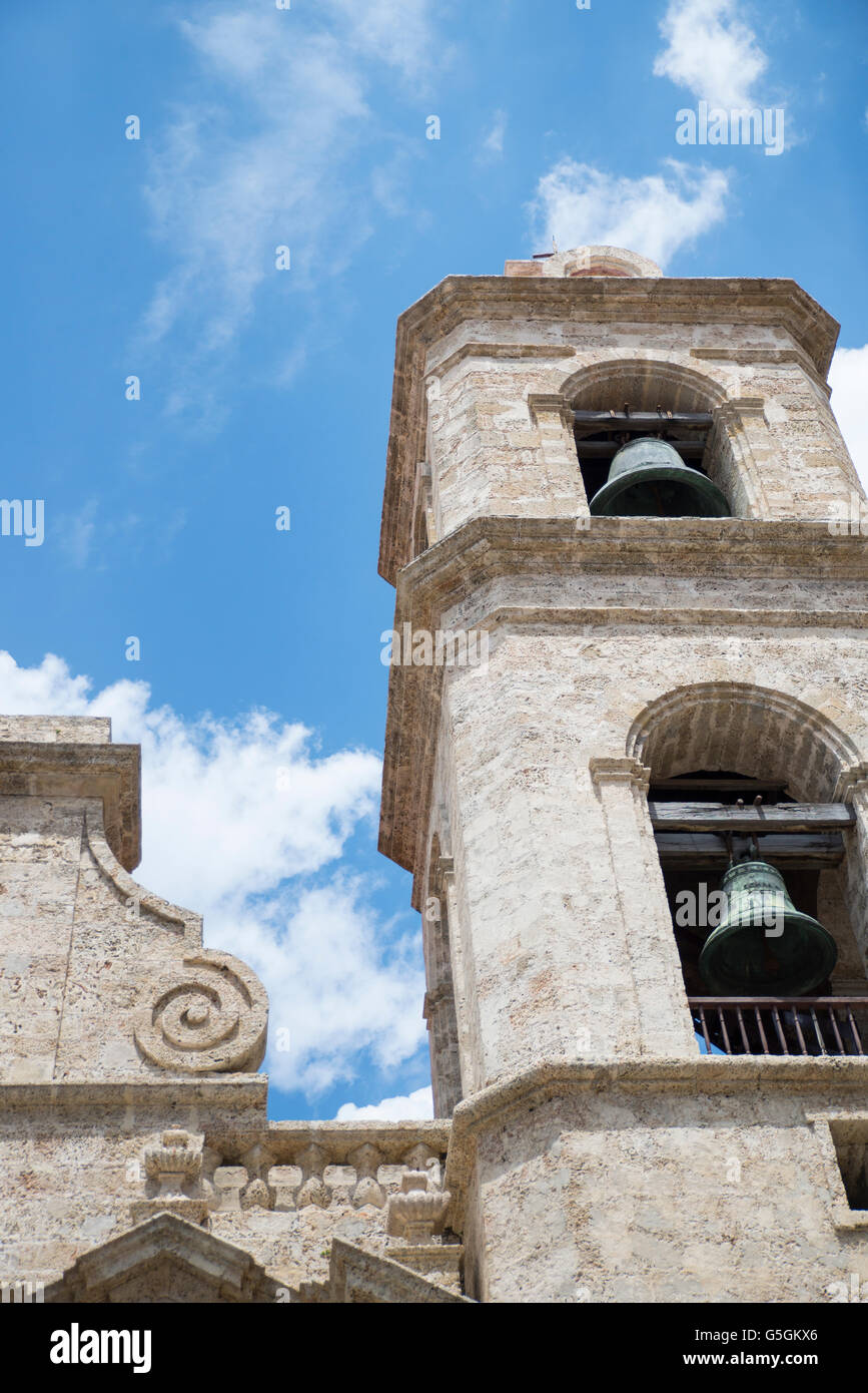 La Cathédrale de La Havane, Cuba Banque D'Images