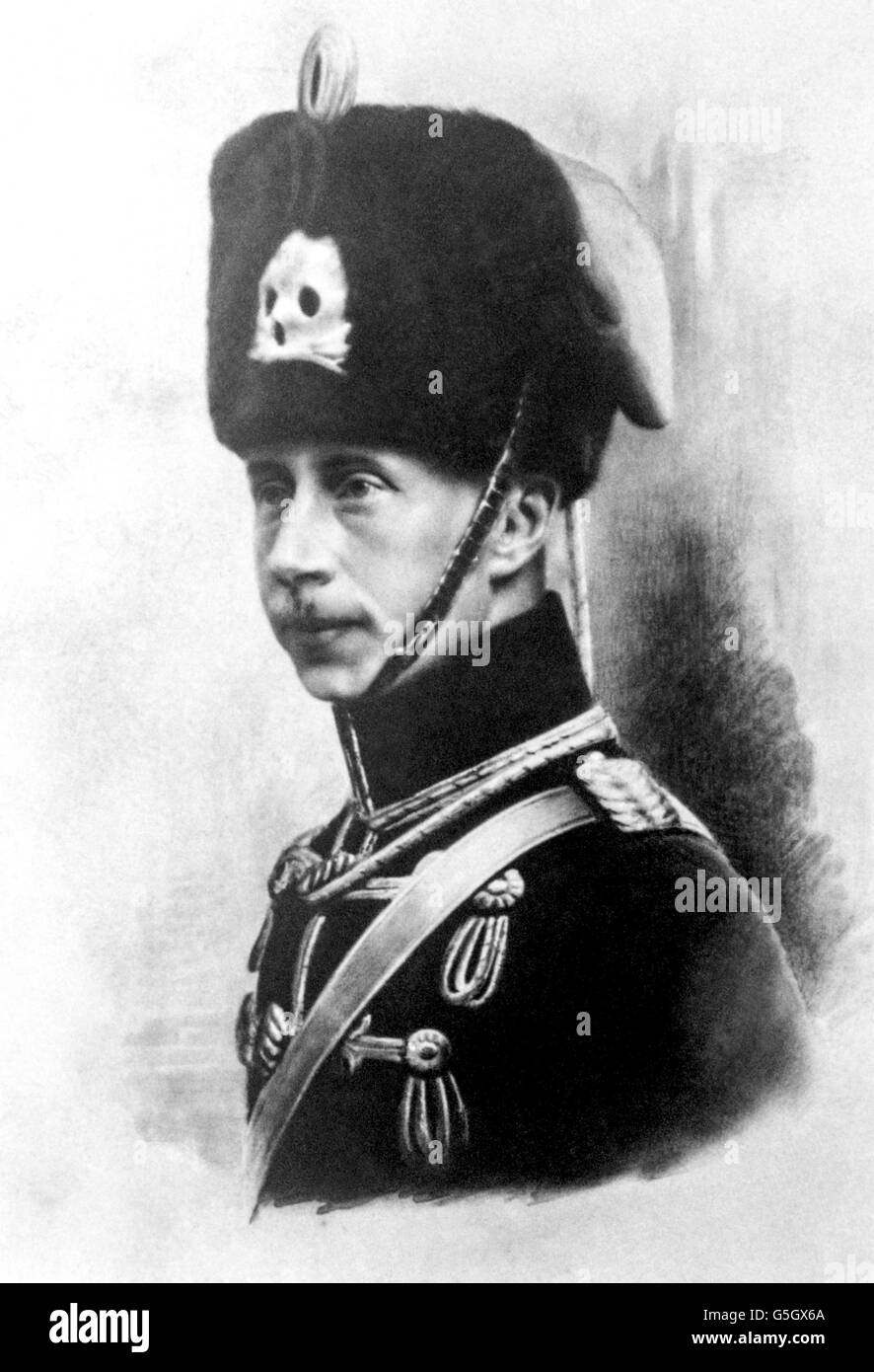 La Première Guerre mondiale - le Prince de l'Allemagne Banque D'Images