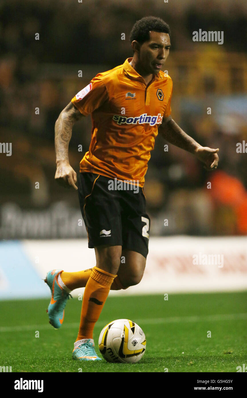 Soccer - npower Football League Championship - Wolverhampton Wanderers v Bolton Wanderers - Molineux Banque D'Images