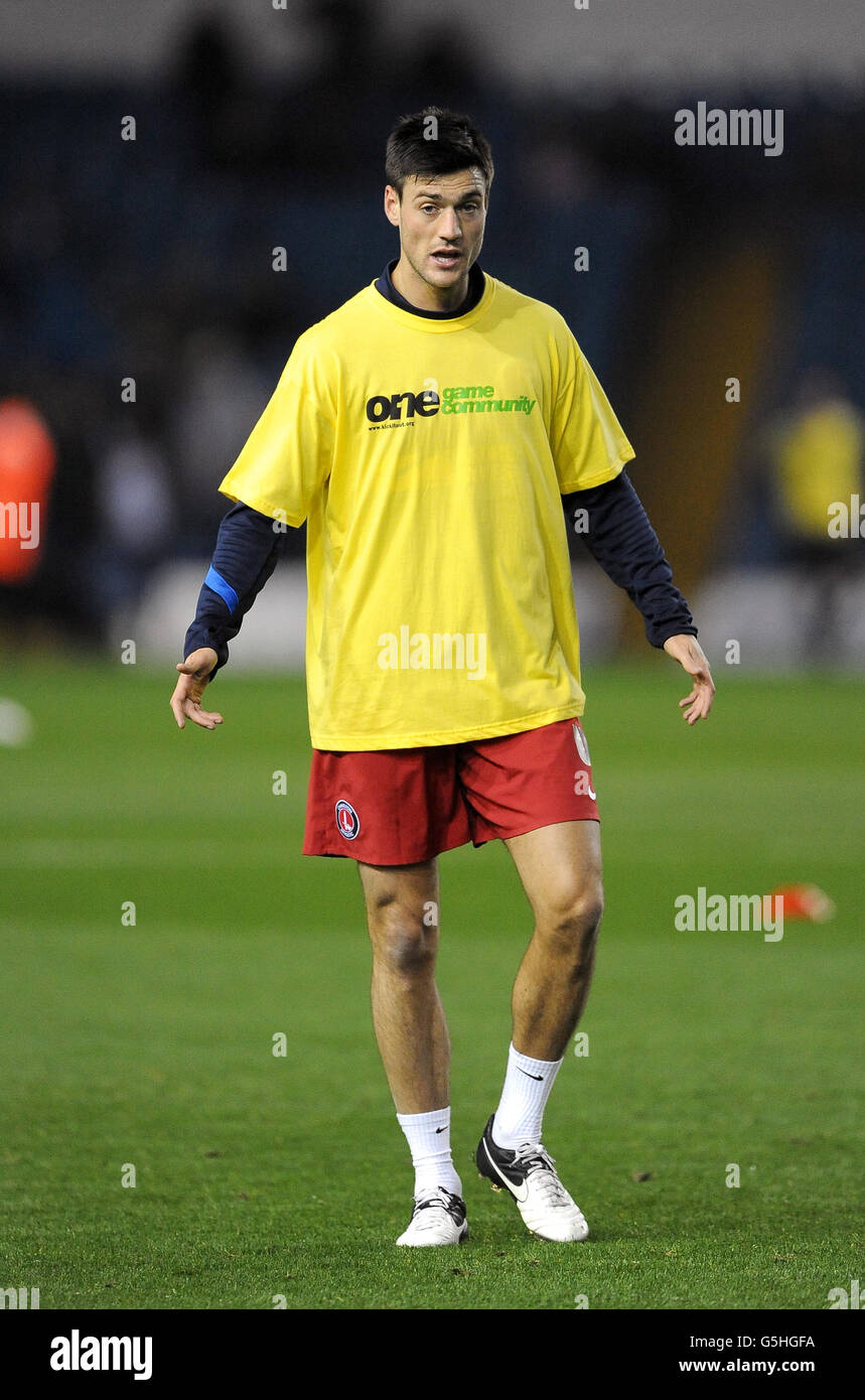 Soccer - npower football League Championship - Leeds United v Charlton Athletic - Elland Road. Johnnie Jackson, Charlton Athletic Banque D'Images