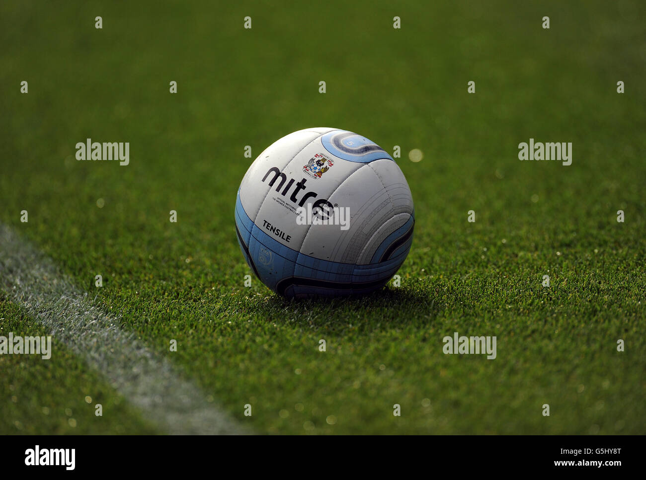 Football - npower football League One - Coventry City v Notts County - Ricoh Arena. Ballon de match Coventry City Banque D'Images