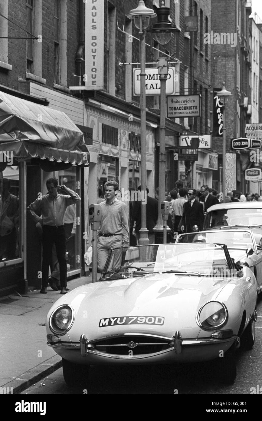 Scènes de Londres - Carnaby Street Banque D'Images