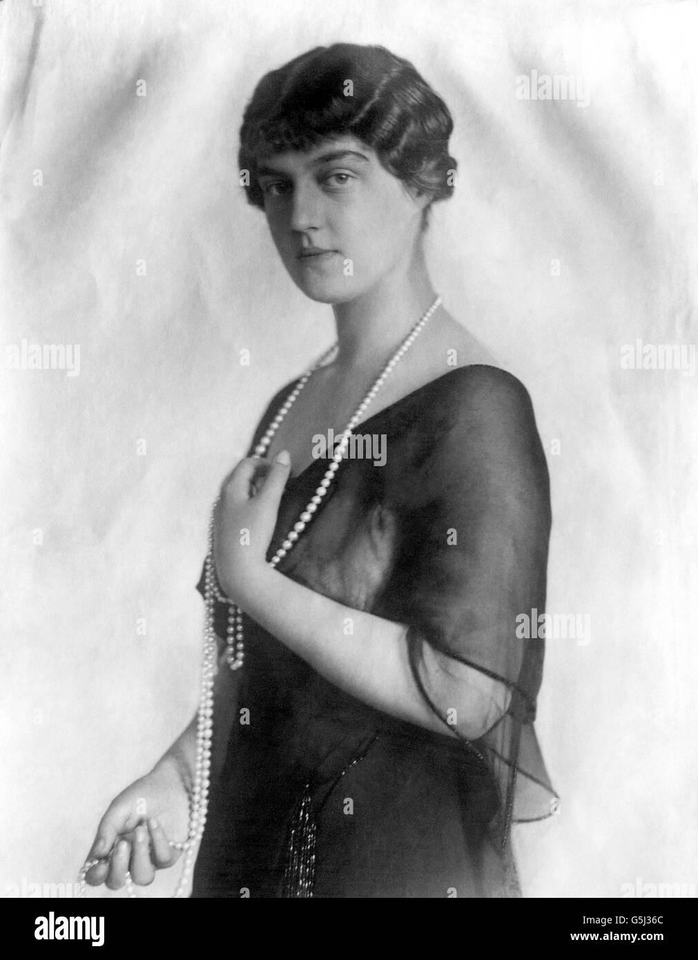 Première Guerre mondiale - dirigeants russes - 1914. Grande duchesse Marie Pavlovna de Russie. Banque D'Images