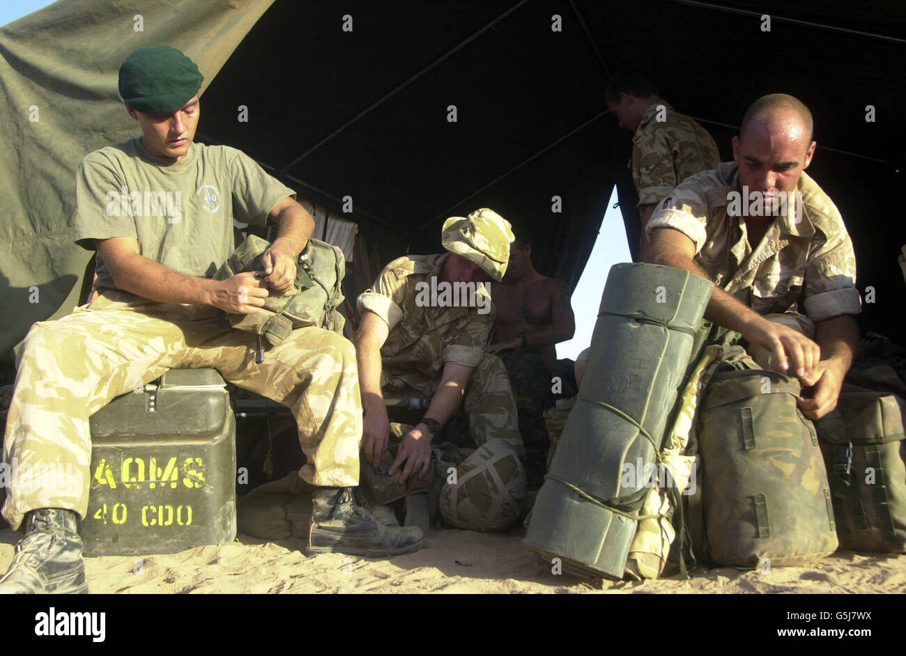 Oman Marines pack Banque D'Images Oman Marines pack Banque D'Images