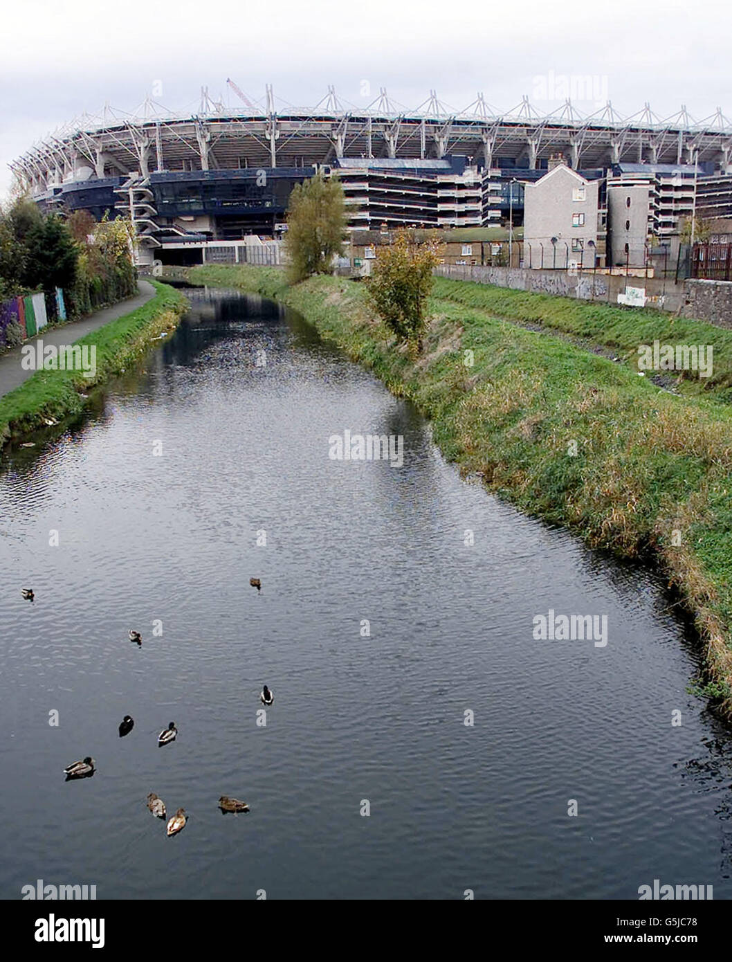 Le stade Croke Park Banque D'Images