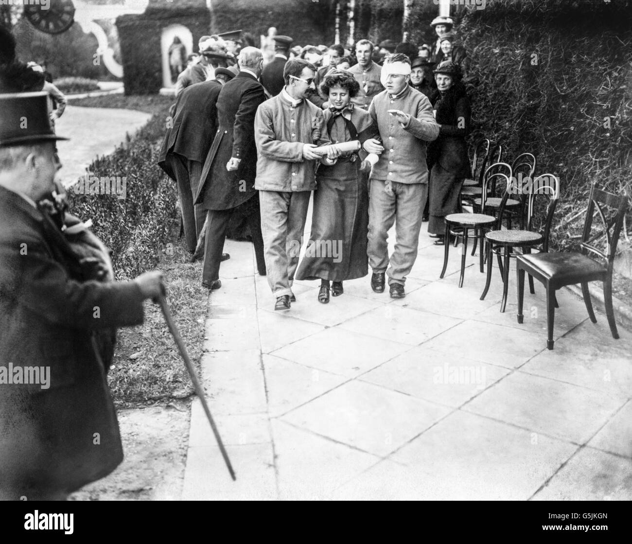 La Première Guerre mondiale - en image - la reine Alexandra Banque D'Images