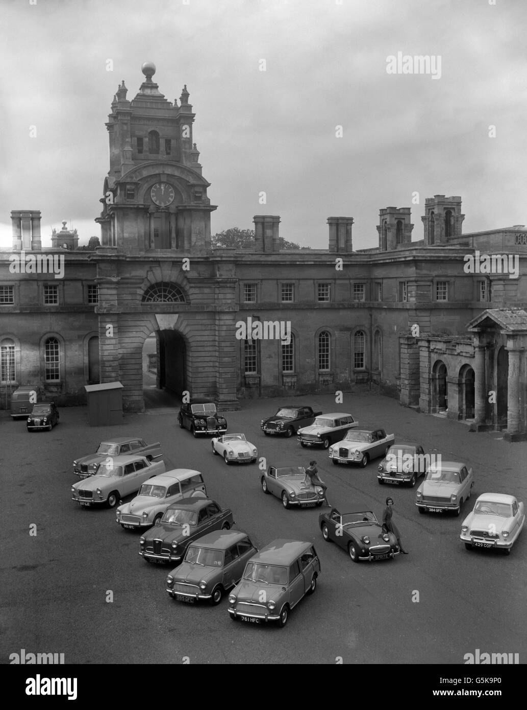Le Palais de Blenheim - British Motor Corporation Banque D'Images