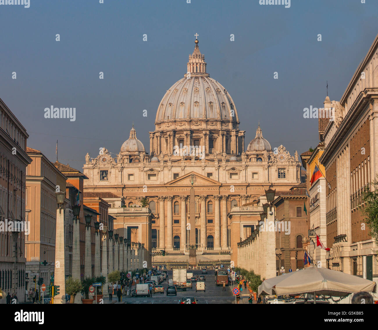 Basilique Saint Pierre au Vatican, Rome, Latium, Italie Banque D'Images