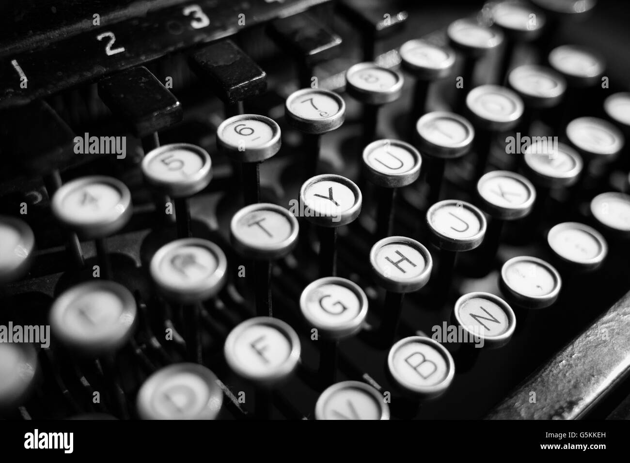 Machine à écrire antique Banque D'Images