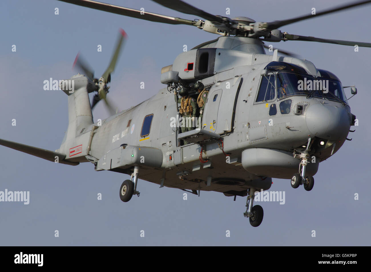 Agusta, Westland Merlin Helicopter au Southport Air Show, Banque D'Images