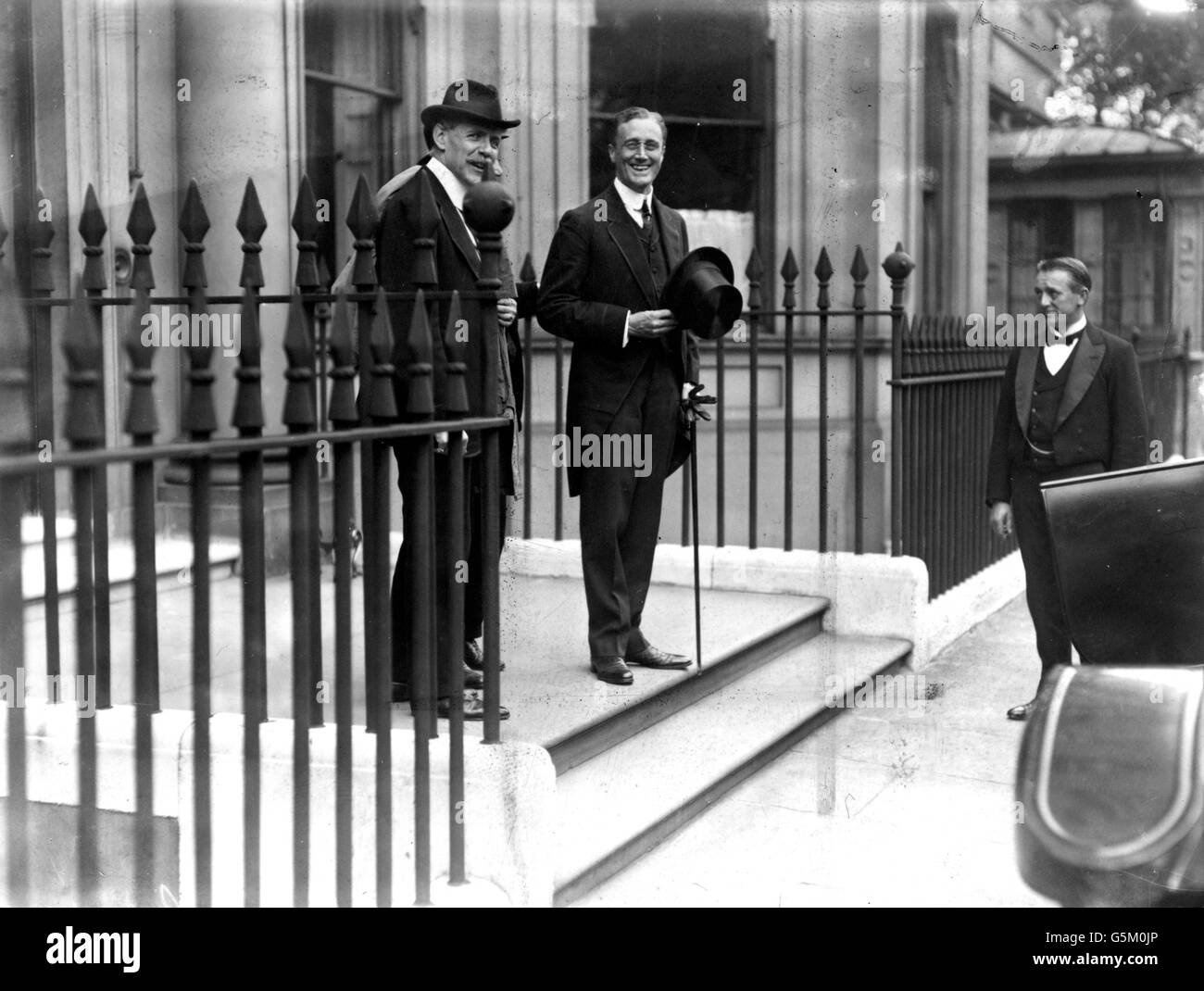 La Première Guerre mondiale - US Navy - Franklin D. Roosevelt Banque D'Images