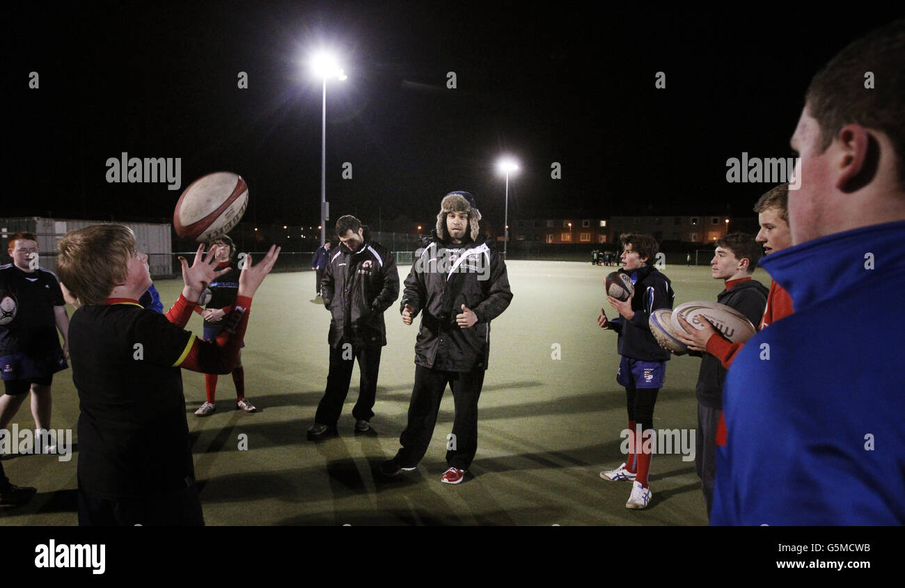 Rugby Union - Edinburgh Rugby Blitz Day - Ross High Banque D'Images