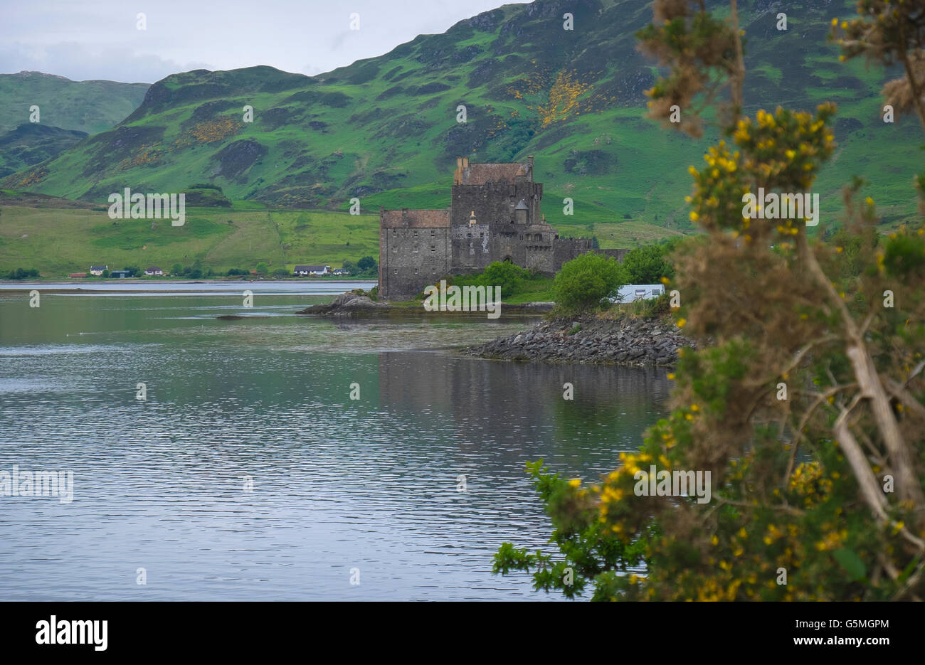 Le château d'Eilean Donan en highlands, Ecosse Banque D'Images