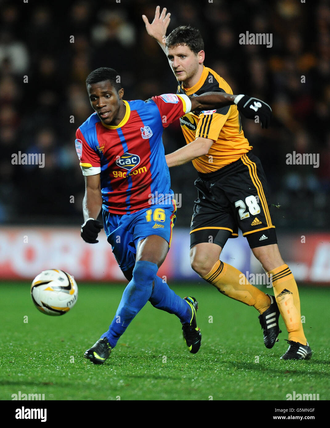 Soccer - npower Football League Championship - Crystal Palace v Hull City - KC Stadium Banque D'Images