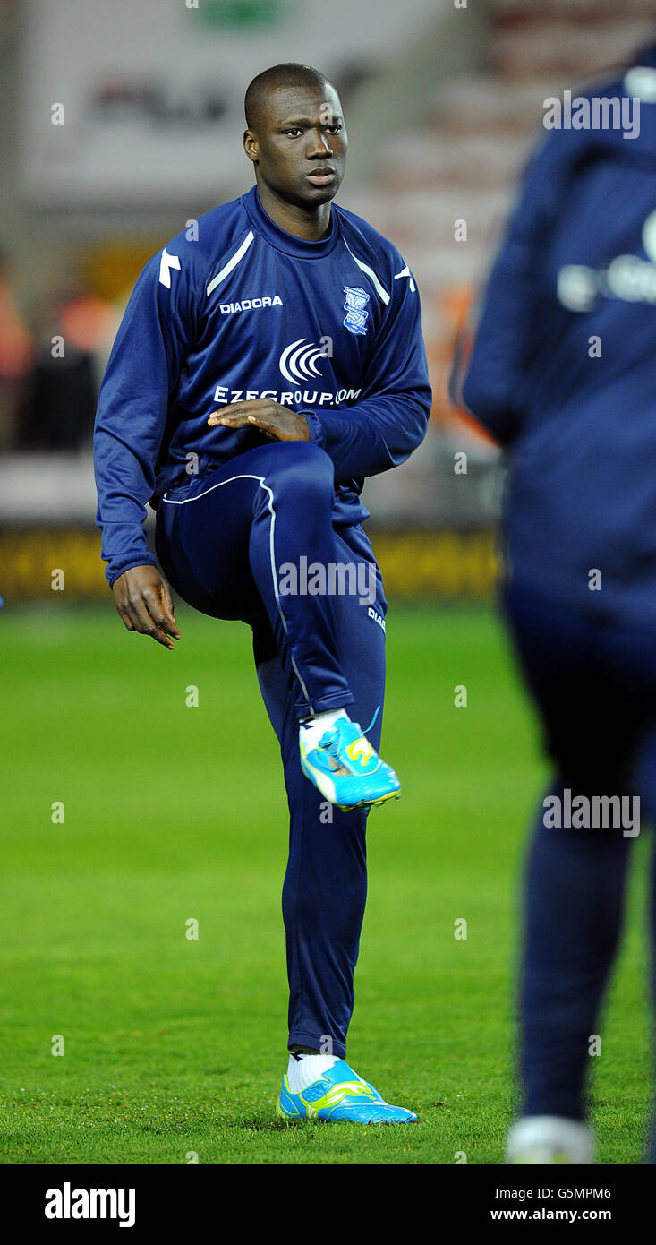 Soccer - npower Football League Championship - Blackpool v Birmingham City - Bloomfield Road Banque D'Images